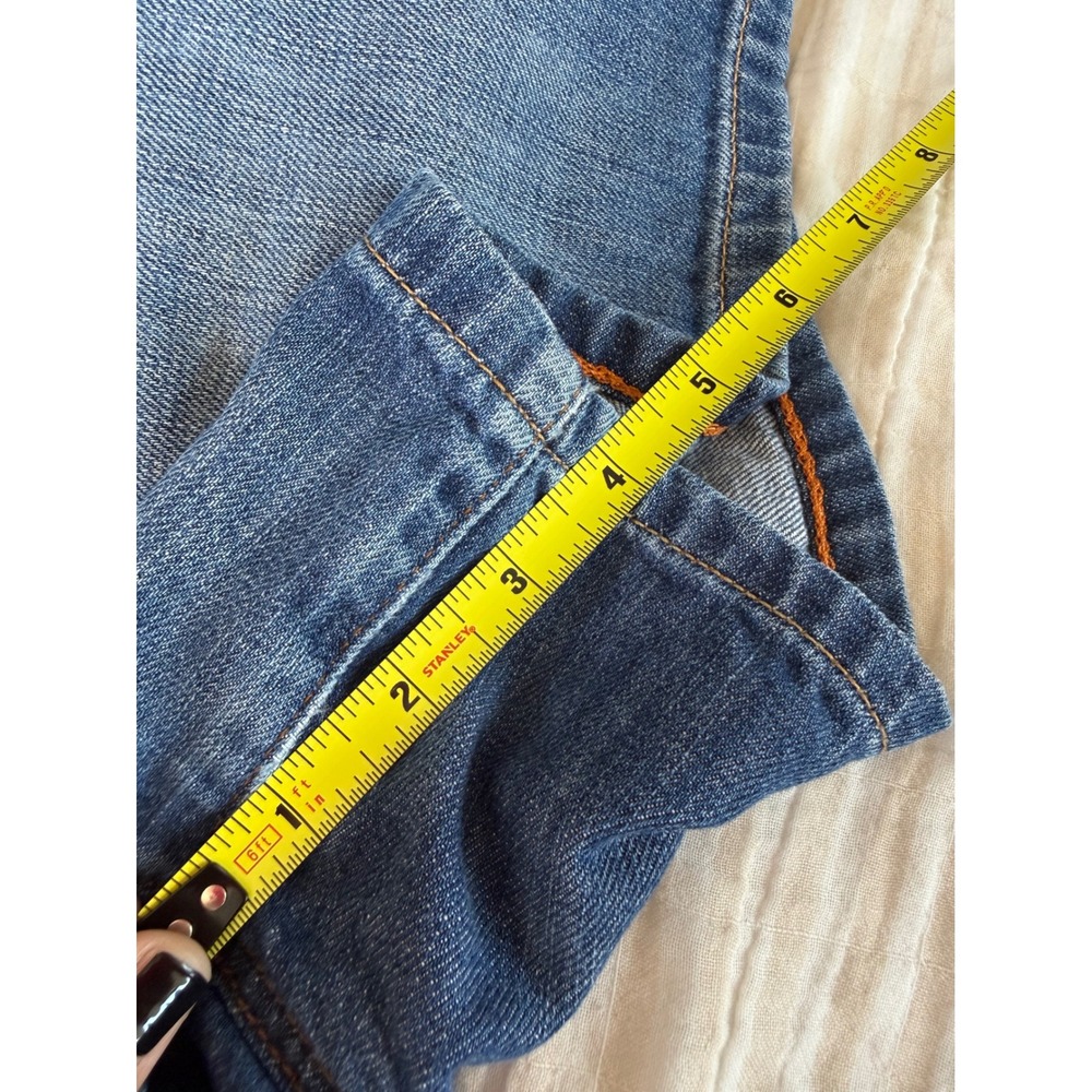 Vintage Polo Ralph Lauren Denim Shorts USA Flag Tab 100% Cotton Jean Shorts 4 - Picture 5 of 6